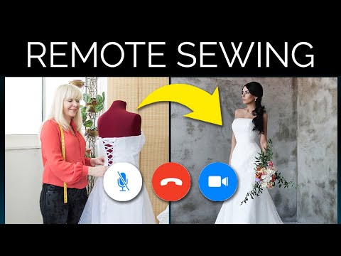 Remote Sewing | Long Distance Dressmaking