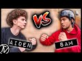 Aiden riff vs sam baruco  game of vault  the vault pro scooters