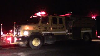 Dalton Fire Company Tanker 5 Responding