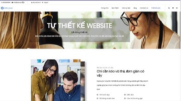 Giới thiệu modul Thiết kế WEBSITE kéo - thả
