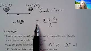 Chp 8 Part 2: Coulomb's law-Ionic Bonds
