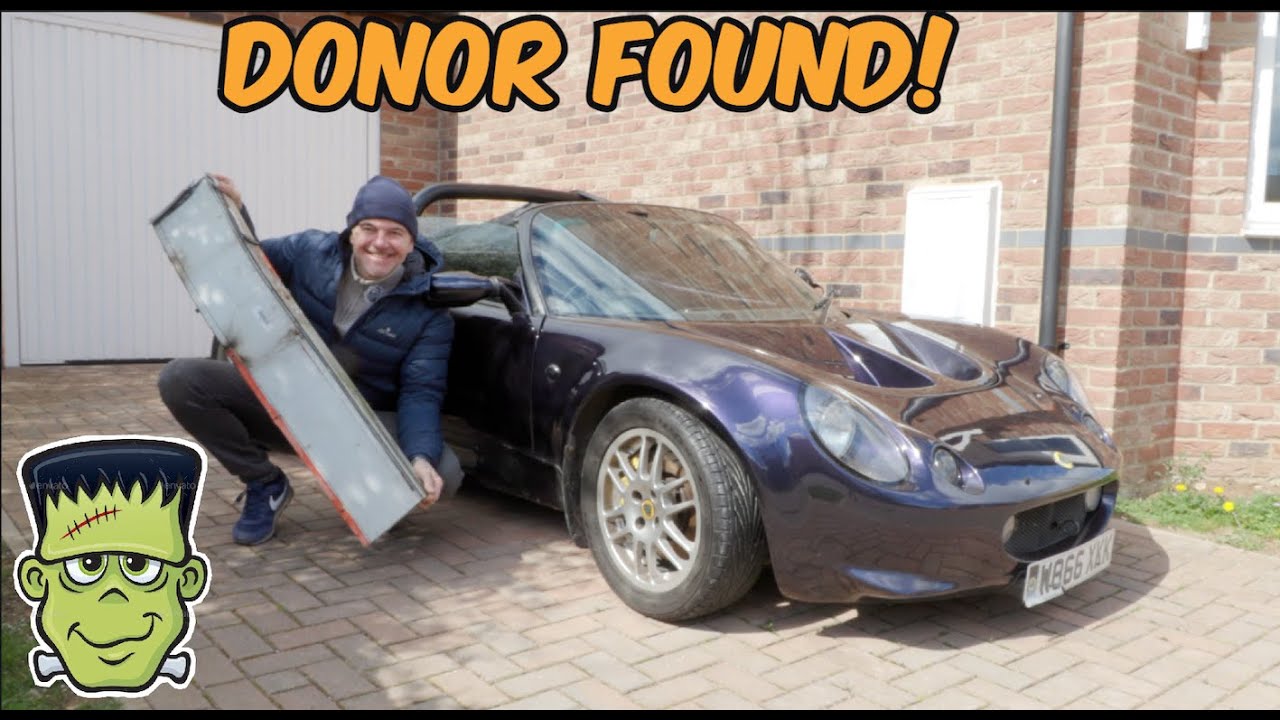 4. Frankenlise - donor chassis rail for the Elise Lotus would scrap