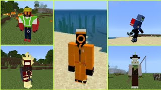 Minecraft PE Ben 10 Addon !!! işçi uzaylılar