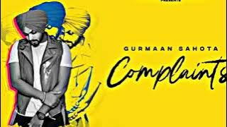Complaints Mp3 Song Download By Gurmaan Sahota 2023Punjabi Posted on March 27, 2023 by Aliya