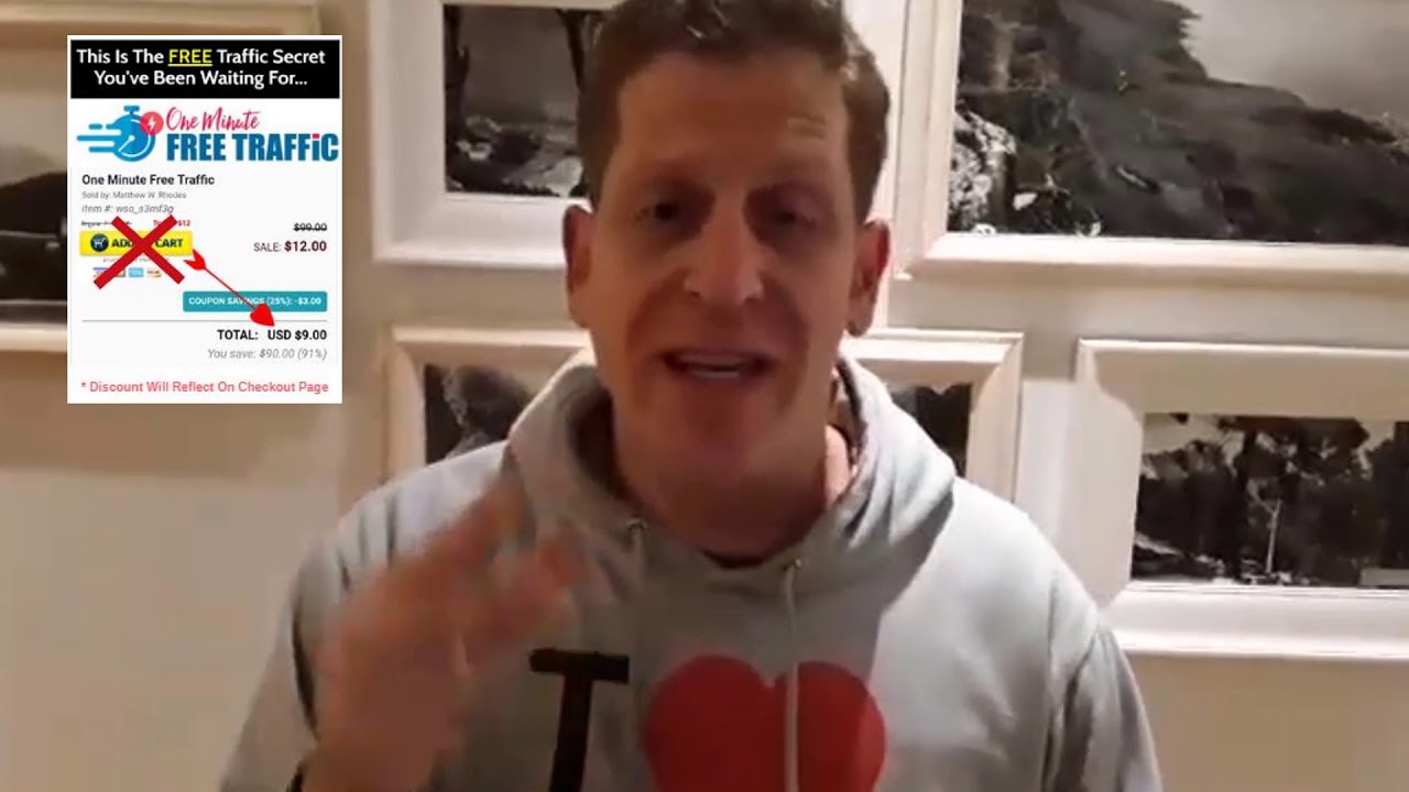 🔥 One Minute Free Traffic 🔥 $9 Special Offer Video 🔥 by Saul Maraney 🔥