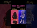 Miyeon Then and Now.#idle  #Miyeon #kpop #shorts #아이들  #미연  #ミヨン #idol  #thenandnow
