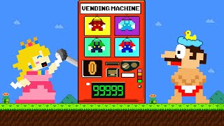 Мульт Mario and Peach Choosing Clothers from the Vending Machine What happened to the Mario Outfit