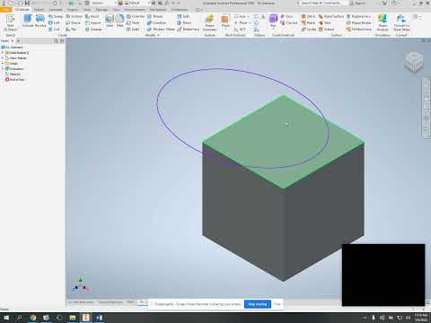 IED Inventor 5.5.3 Intersect Extrude