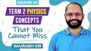 Complete CBSE Class 10 Term-2 Physics in 30 Min | All Important Concepts & Topics for Board Exams