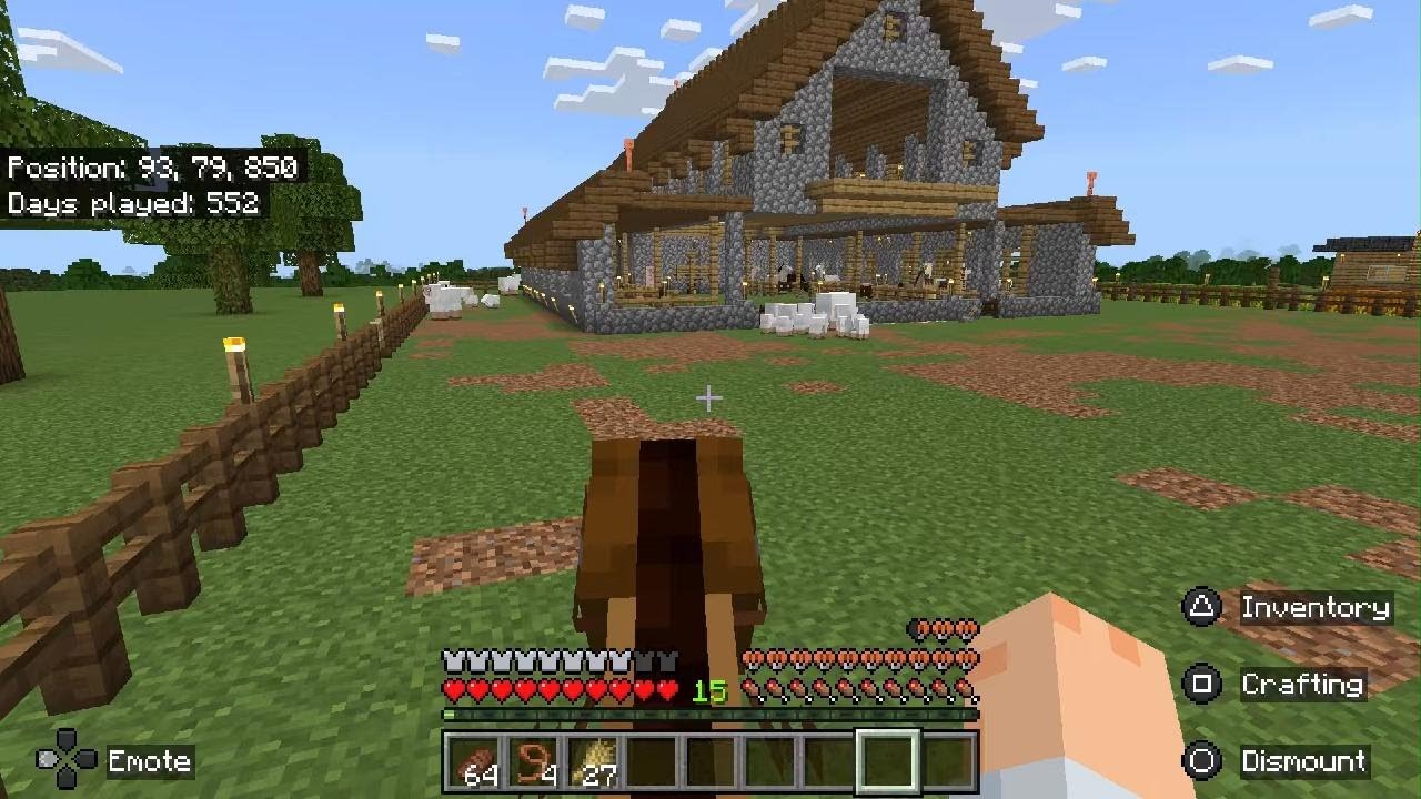 Minecraft completed survival map - YouTube