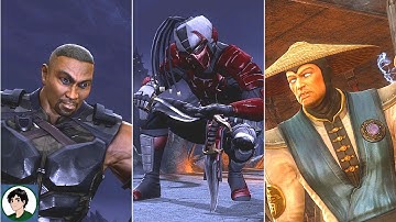 Mortal Kombat Komplete Edition - Characters Intros Swap Compilation Part 23