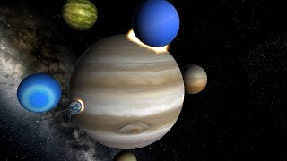 Entire Solar System Crashes into Jupiter - Universe Sandbox