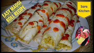 how to make maggi roll/maggie rolls recipe/maggie recipe /maggi roll / maggie frankie/frankie recipe
