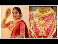 Brides of Kerala/Hindu bride /Kerala jewellery /bridal jewellery /gold jewellery/ Kancheepuram saree