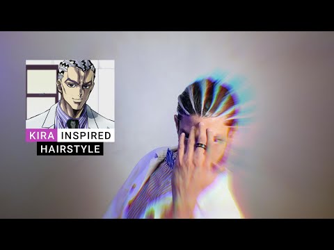 Kira Yoshikage inspired hairstyle #kira #kirayoshikage #jjba #jojosbizzareadventure #jojo #challenge