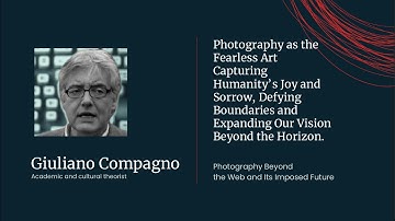 Italian Philosopher and Visual Theorist Giuliano Compagno Speaks at Vision & Voices 2025