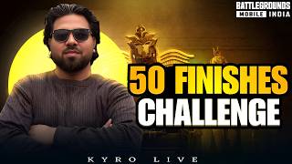 50 FINISHES CHALLENGE , BOOMBAM  STREAM |#pubglive #bgmilive #shortfeed #shortlivestream #mobilegame