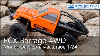 Краулер ECX 1/24 RTR 4WD Barrage Scaler