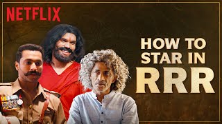 @TheHarshBeniwal & @Mythpat: The Ultimate RRR Stunt | S.S. Rajamouli | Netflix India