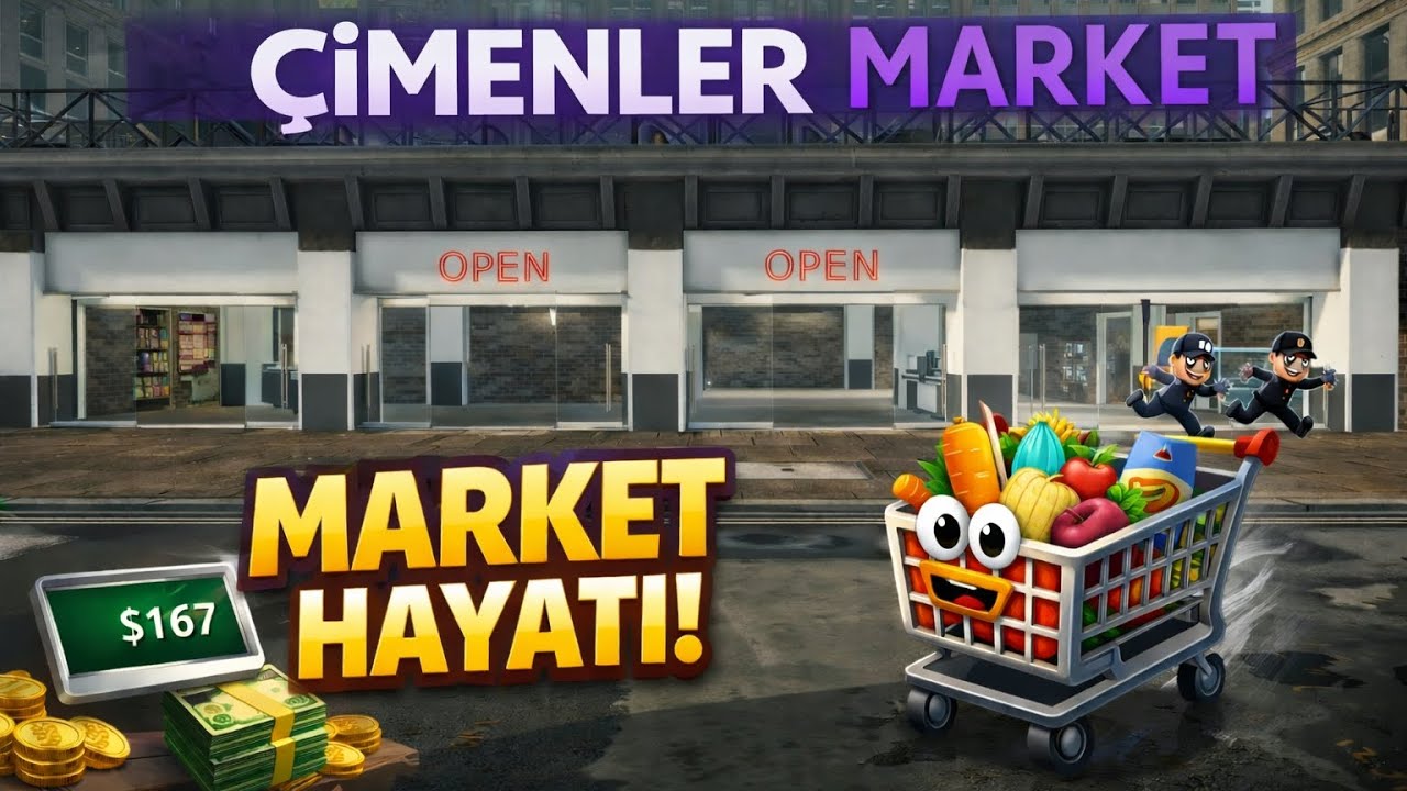 SÜPER MARKETİMİ AÇIYORUM | SÜPERMARKET TOGETHER | BÖLÜM 1