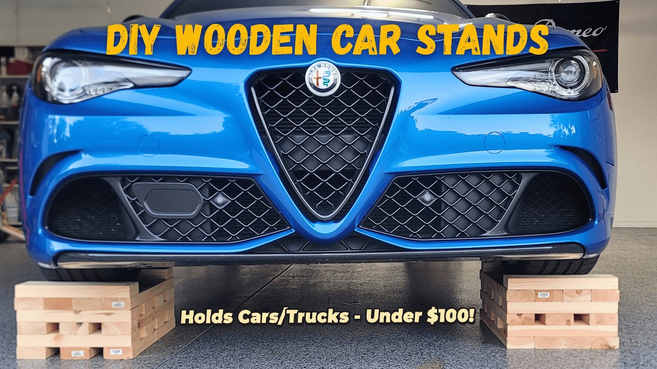 Как сделать деревянные подставки для машинок — простой проект на выходные.