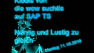 Nervige wow spieler auf SAP TS³