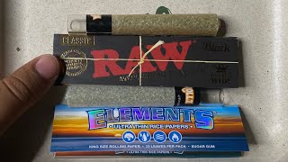 What Rolling Papers Are The Best!!! Raw Vs Elements (Paper tournament)