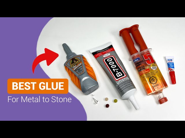 How to glue metal to metal