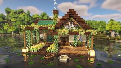 Minecraft: Fairy Floating Cottage Tutorial / Mizuno