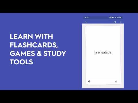 Quizlet: Languages & Vocab