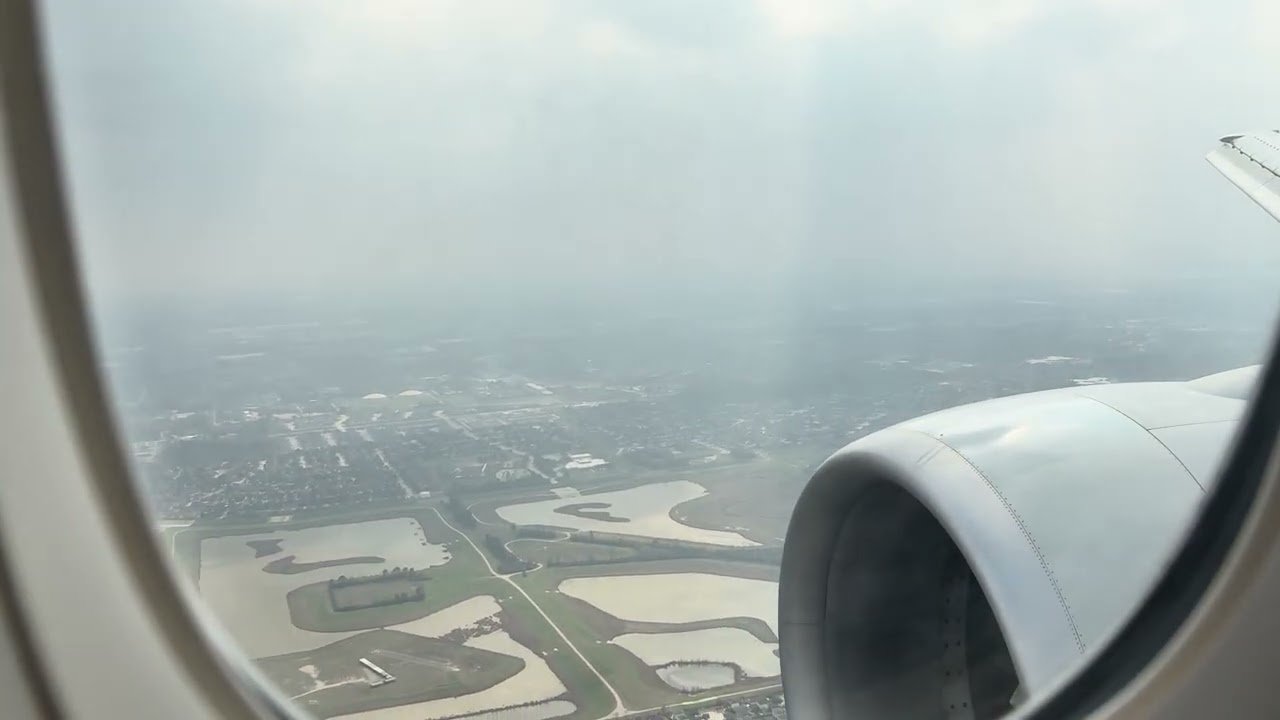 Air New Zealand 777-319er (ZK-OKP) landing Houston from Auckland 20th February 2026 flight NZ28