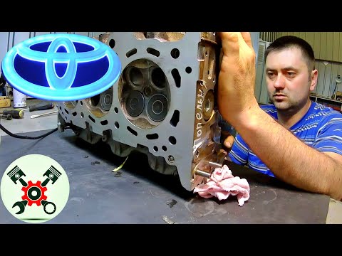 Замена цепи ГРМ Тойота Ленд Крузер Прадо 120 V6 4.0  Установка головок.