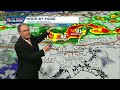 Strong storms arrive this Wednesday evening