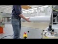 Rolling shutter coil to window roll forming machine and automatic assembly by dallan d6t