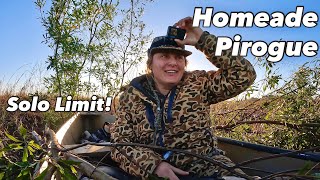 Cajun Style Duck Hunting: My Homemade Pirogue & A LIMIT of Ducks!