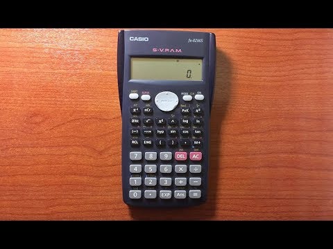 Bilimsel Hesap Makinesi Kullanımı 1 - Temel Ayarlar (Scientific Calculator Tutorial 1)