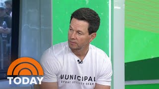 Mark Wahlberg on new line of sneakers, why he takes ice baths