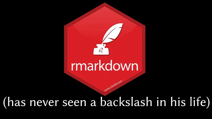 An Intro to R Markdown