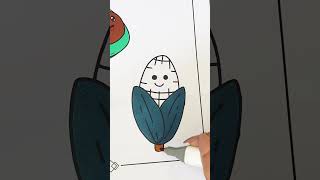 Voloft | Coloring a Happy Corn