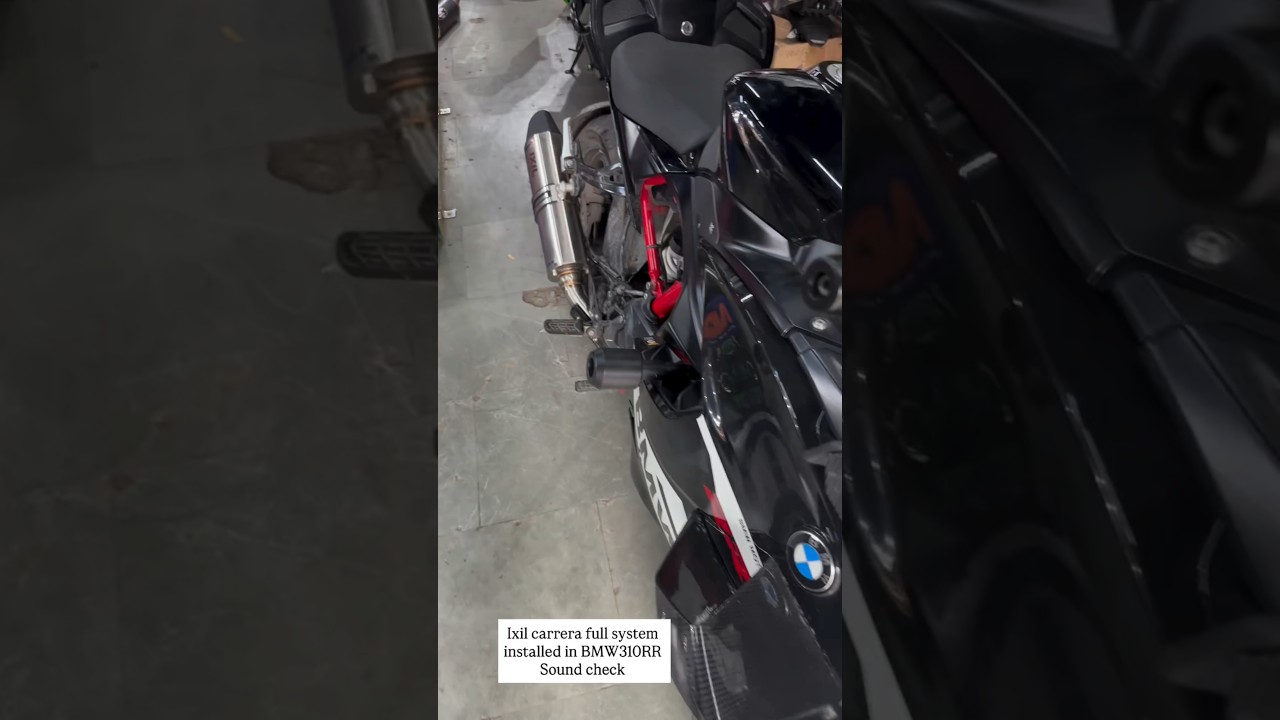 BMW 310 RR ixil Exhaust |Sound Check 🔊 🔥 