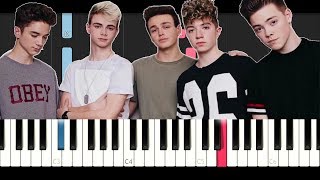 Why Don't We - Something Different (EASY Piano Tutorial )