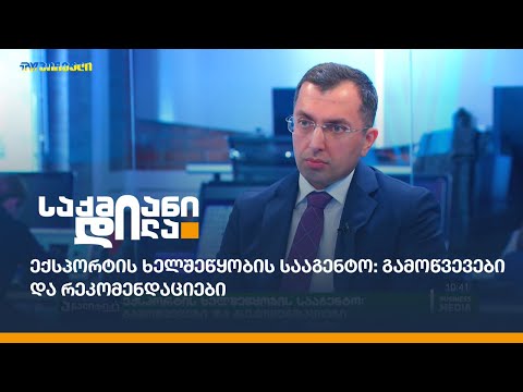 ექსპორტის ხელშეწყობის სააგენტო: გამოწვევები და რეკომენდაციები