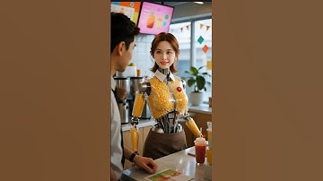 ROBOT TRY TO MAKES POPCORN| FUTURISTIC CINEMATIC VIDEO | 8K HDR