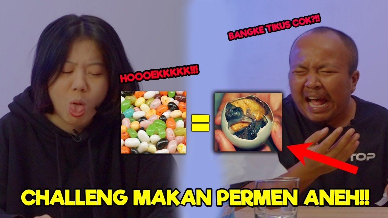 bean boozled challenge bareng bang pascol. bang pascol sampe muntah2 wkwk