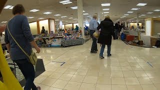 Huge Indoor Yard Sale Treasure Hunting and Buying Stuff Vlog
