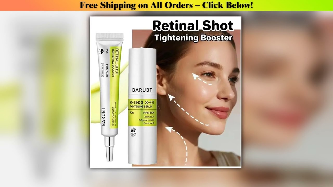 The Vita A Retinal Shot Tightening Booster Firm Skin Eye Cream 15ml Face Serum 40ml Set Moisturisin