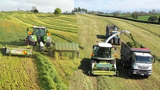 Boys With The Big Toys - Chopping Grass Silage In New Zealand