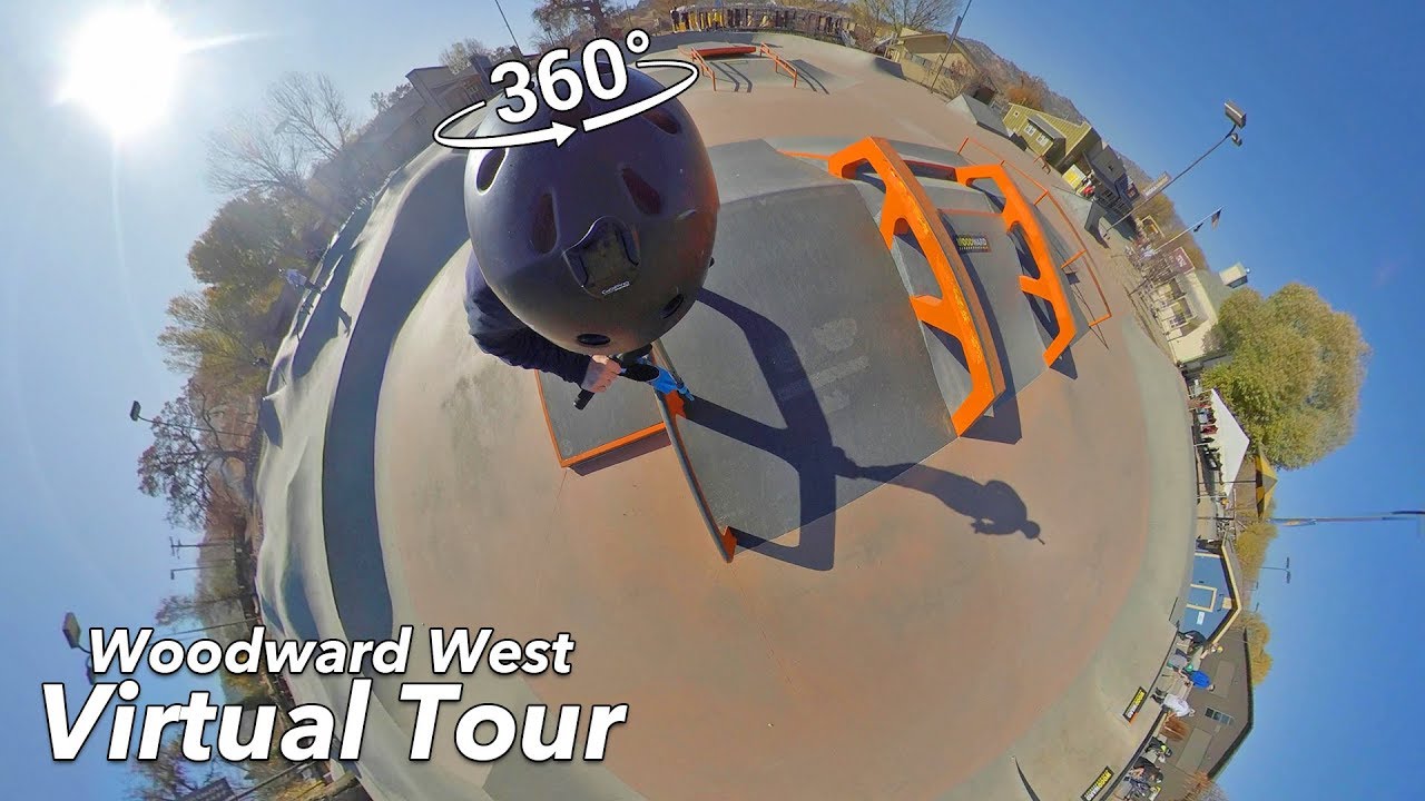 WOODWARD WEST SKATEPARKS TOUR! INSTA 360 VR YouTube