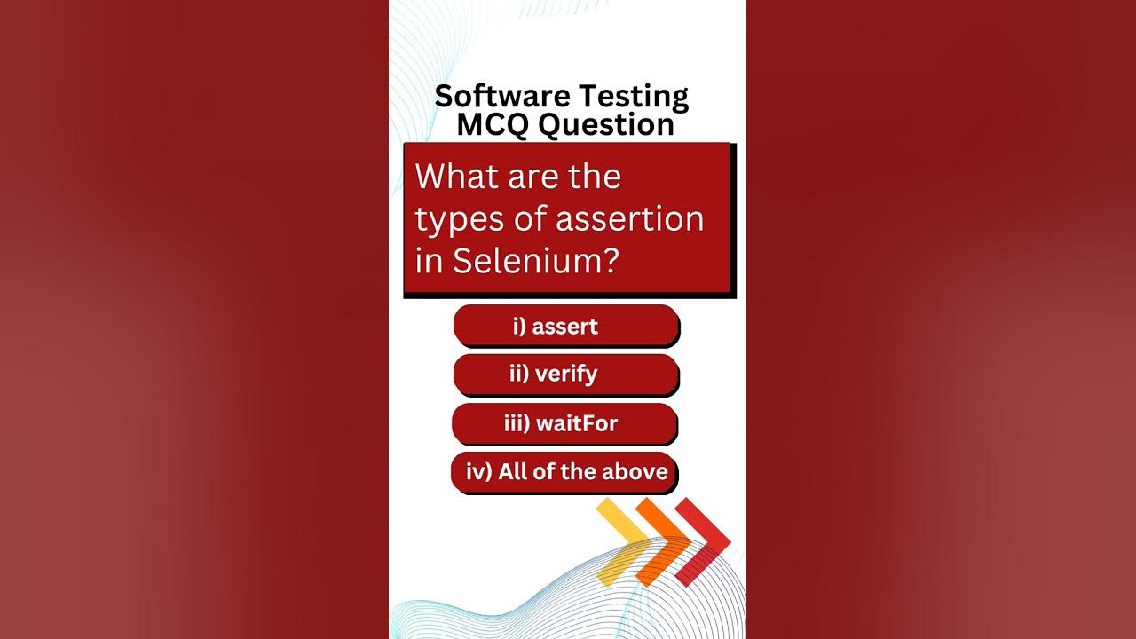 What are the types of assertion in Selenium #shorts - YouTube