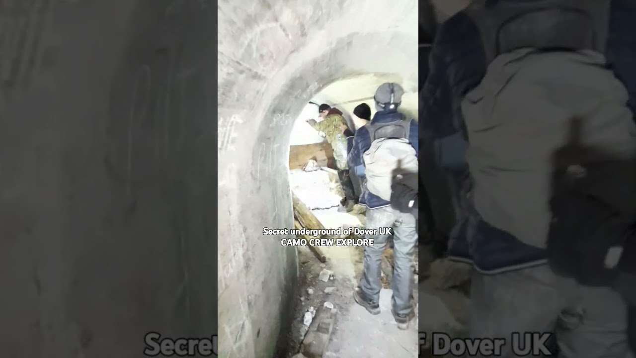 Secret underground Tunnels Dover UK 